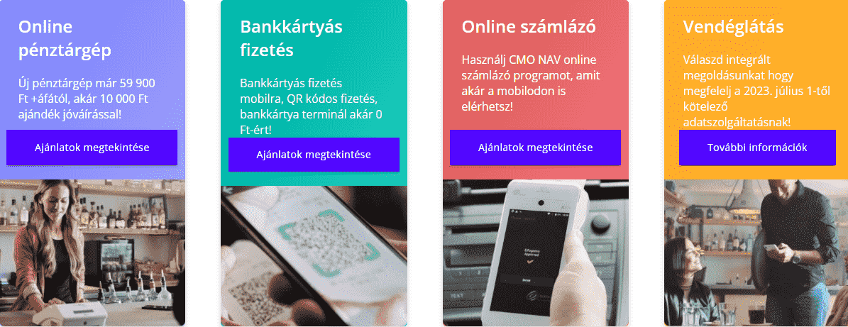 Érintésmentes fizetési élmény